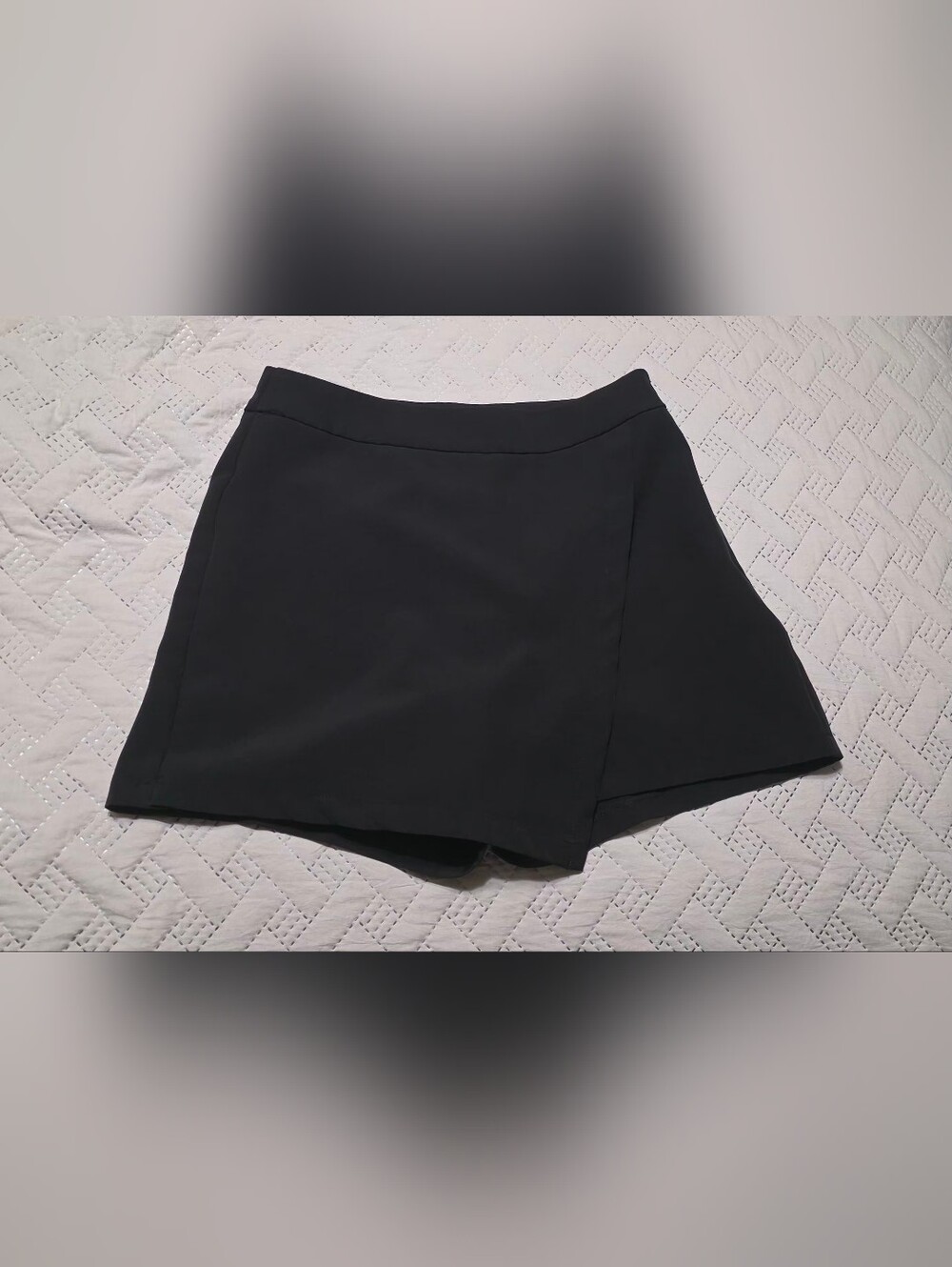 Sincerely Jules Black Skort - Clean A-Line Silhouette Medium